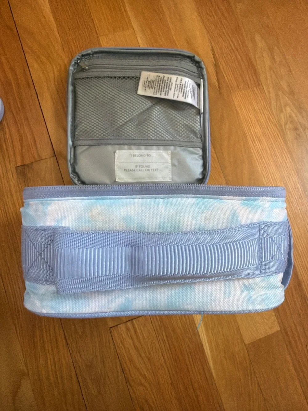 Pottery barn kids tie dye rainbow lunch set